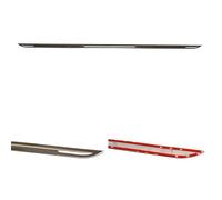 ASDGH In Acciaio Inox Auto Posteriore Tronco Copertura Trim Decorazione Portellone Telaio Contorno Striscia, for VOLVO, XC60 2009-2014 Accessori Auto Striscia di finitura per bagagliaio(Up)