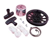 ASDGH Kit di bulloni di Impugnatura a Molla for puleggia di avviamento a Strappo for Parte del Tosaerba GX160 GX200 5.5HP 6.5HP GX 160 200 a 4 Tempi Corda di avviamento a Strappo