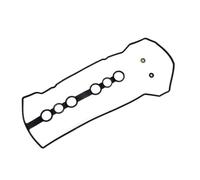 ASDGH Kit guarnizione coperchio valvola testata cilindro, for Toyota, for Corolla, Celica MR2 Matrix 1.8L OE VS50544R Guarnizione della testata del cilindro