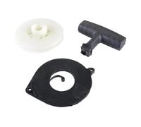 ASDGH Kit Impugnatura Impugnatura Fune puleggia Molla avviamento Motosega 537092501, for Husqvarna, 340 345 350, for JONSERED, CS2240 CS2245 CS2250 Corda di avviamento a Strappo