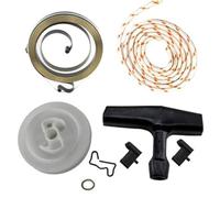 ASDGH Kit Molla puleggia Fune Maniglia avviamento riavvolgitore, for STIHL, 034 036 044 046 MS340 MS360 MS440 MS460 Motosega 1128 195 0400 Corda di avviamento a Strappo