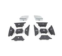 ASDGH Pulsante sul volante dell'auto, for Benz, CE GLK Classe A W204 X204 W212 W218 W156 W246 Coperchio dell'interruttore di controllo Interruttore di controllo dello sterzo del cruscot