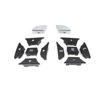 ASDGH Pulsante sul volante dell'auto, for Benz, CE GLK Classe A W204 X204 W212 W218 W156 W246 Coperchio dell'interruttore di controllo Interruttore di controllo dello sterzo del cruscot