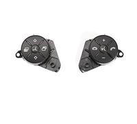 ASDGH Pulsanti di commutazione multifunzione Pulsante controllo audio, for Mercedes, for Benz, ML GL W164 Classe R W251 Interruttore di controllo dello sterzo del cruscot(BLACK Black)
