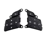 ASDGH Pulsanti interruttore di controllo 2 pezzi, for Mercedes, parti CLASSE C W204 X204 E W212 Interruttore di controllo dello sterzo del cruscot