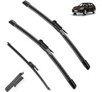 ASDGH Spazzola tergicristallo di qualità for auto, for BMW, X1 E84 24"+18" 2009-2014 Tergicristalli anteriori for parabrezza, accessori perfetti, for parabrezza (colore: tipo B 2418, dimensioni: ruota
