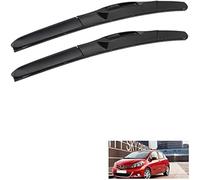 ASDGH Spazzola tergicristallo di qualità for auto, for Toyota, Yaris giapponese 24"+14" 2006-2011, lavavetri anteriore, parabrezza, spazzole tergicristallo, accessori perfetti, for parabrezza (colore: