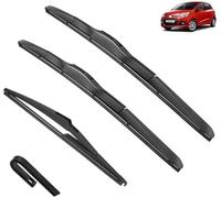 ASDGH Spazzola tergicristallo for auto, for Hyundai, i10 MK2 IA BA 2013-2022 Grand Parabrezza Parabrezza Lavavetri Taglierina Adatta Bracci a Gancio a U 22"16"11" (Colore: Anteriore, Dimensioni: LHD)