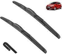 ASDGH Spazzola tergicristallo for auto, for Hyundai, i10 MK2 IA BA 2013-2022 Grand Parabrezza Parabrezza Lavavetri Taglierina Adatta Bracci a Gancio a U 22"16"11" (Colore: Anteriore, Dimensioni: LHD)