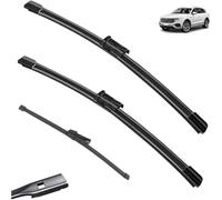 ASDGH Tergicristalli, for VW, for Touareg, CR 2018 2019 2020 2021 2022 2023 CR7 Accessori for tergicristalli anteriori e posteriori (Colore: SOLO anteriore, Dimensioni: RHD) Tergicristallo posteriore(
