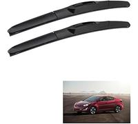 ASDGH Tergicristallo for auto di qualità, for Hyundai, for Elantra, MD 26"+14" 2011-2015 Tergicristalli anteriori for parabrezza, accessori perfetti, for parabrezza (colore: guidatore a sinistra) Terg