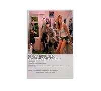 ASDGHIAWEUWQ Poster moderno con guida degli scouts all'apocalisse zombie, arte retrò, stampa artistica su tela, poster artistico da parete, 40 x 60 cm, senza cornice