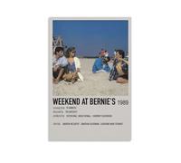 ASDGHIAWEUWQ Weekend at Bernie's Poster moderno, arte retrò estetica su tela, pittura artistica da parete, 50 x 75 cm, senza cornice