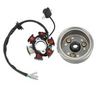 ASDGHJF per GY6 110cc 125cc per Motori Regolatore di Tensione per Moto A 6 Bobine Magneto Statore Piastra Rullo Forte Resistenza Bobina Magneto Statore