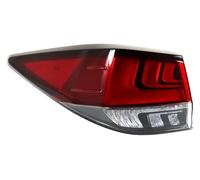ASDGHJF per Lexus per RX300 per RX350 2020-2022 Luci Posteriori per Auto Indicatori di Direzione Freno Gruppo Fanale Posteriore Senza Acqua Corrente Fanale Posteriore Rever(Left Outside)