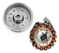 ASDGHJF per Suzuki per Eiger LTA400 LTF400 2002-2007 32102-38F01 32102-38F00 Statore di Accensione Bobina Magnete Volano Rotore Kit Bobina Magneto Statore