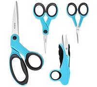 Asdirne Forbici in Tessuto, Forbici da Cucito con Lama Affilata in Acciaio Inossidabile, Comprese Forbici da Ricamo, 4PCs