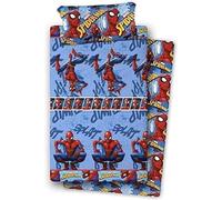 Asditex Completo lenzuola flanella Spiderman letto 90 cm.