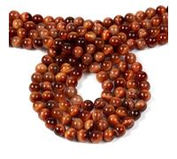 ASDJHFABKY 120 perline distanziatrici sfuse rotonde lisce da 8 mm, per la creazione di gioielli, braccialetti a maglia, collane, fili con perline distanziali in cristallo elastico (giada verde Taiwan