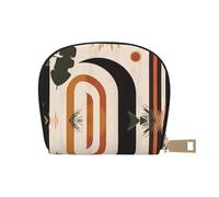 ASDJHFABKY Confezione di carte in stile fantascienza con motivo a stelle multiple borsa in pelle portafoglio luna atleti che corrono - Portatore essenziale a mani libere 9 x 11 cm, A29., 9X11CM