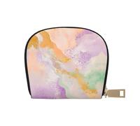 ASDJHFABKY Confezione di carte in stile fantascienza con motivo a stelle multiple borsa in pelle portafoglio luna atleti che corrono - Portatore essenziale a mani libere 9 x 11 cm, A38., 9X11CM