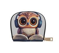 ASDJHFABKY Confezione di carte in stile fantascienza con motivo a stelle multiple borsa in pelle portafoglio luna atleti che corrono - Portatore essenziale a mani libere 9 x 11 cm, a13, 9X11CM