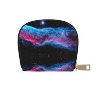 ASDJHFABKY Nature Scenery - Borsa in pelle con fiori blu e bianchi, portafoglio floreale in vaso, confezione di carte per pendolari attivi, per carte di transito e documenti d'identità ad accesso