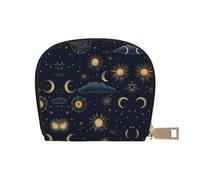 ASDJHFABKY Sunset Card Pack Bella Tramonto Borsa in Pelle Girasole Portafoglio Gamers - Arcade e Gift Card case 9X11CM, A27., 9X11CM