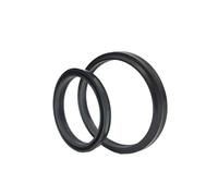 ASDJKL Hardware Raccordi 5PCS LBH-71 LBH-75 LBH-80 LBH-85 LBH-90 LBH-95 LBH-98 LBH-100 LBH-105 Guarnizioni tergicristallo idraulico doppio labbro polvere guarnizione NBR Rondella di tenuta (LBH