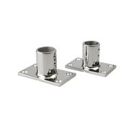 ASDJKL Raccordi per navi in acciaio inossidabile 316 a 90 gradi per imbarcazioni marine rettangolari per tubi da 22 mm e 25 mm (22 mm-90 gradi, 2 pezzi)