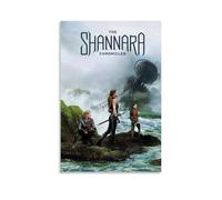 ASDJWAUEYWEH Poster su tela con le cronache di Shannara, decorazione artistica da parete, stile vintage, per soggiorno, camera da letto, 20 x 30 cm, senza cornice