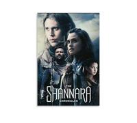 ASDJWAUEYWEH Poster su tela con le cronache di Shannara, decorazione artistica da parete, stile vintage, per soggiorno, camera da letto, 40 x 60 cm, senza cornice