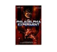 ASDJWAUEYWEH Poster su tela, decorazione artistica da parete, motivo: The Philadelphia Experiment, vintage, decorazione estetica per soggiorno, camera da letto, 50 x 75 cm, senza cornice