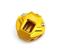 asdlha guscio chiave moto Per Suzuki GSXR 600 750 1000 GSX-R 600 750 1000 GSXS GSX1300R Accessori Moto CNC Portachiavi Custodia Borsette E Portachiavi Portachiavi(Key Cover Gold)