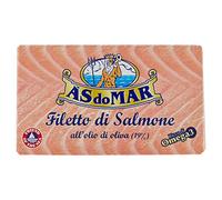Asdomar Filetti di salmone all'olio di oliva - 115 gr