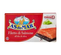 Asdomar Filetti di Salmone all'Olio di Oliva - 150 gr