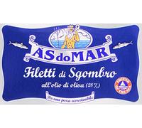 Asdomar - Filetti Di Sgombro, All'Olio Di Oliva - 5 pezzi da 125 g [625 g]