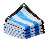 ASDOY Rete parasole colorata per ombreggiatura, protezione solare crittografata e ispessita, per tetto, cortile, posto auto coperto, con coulisse (dimensioni: 2 x 6 m)