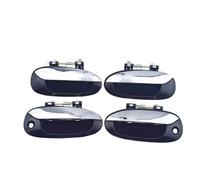 ASDRDDARF 1/2/4 Pcs Per Carens 2003 2004 2005 2006 Chrome Esterno Auto Maniglia Porta Anteriore/Posteriore Sinistro Conducente O Destro Passeggero(4 Pcs Front Rear Kit)