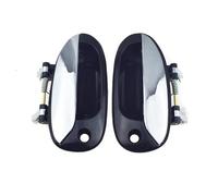 ASDRDDARF 1/2/4 Pcs Per Carens 2003 2004 2005 2006 Chrome Esterno Auto Maniglia Porta Anteriore/Posteriore Sinistro Conducente O Destro Passeggero(2 Pcs Front LH RH)