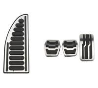 ASDSFR Antiscivolo Auto Pedali per Focus 2 3 4 MK2 MK3 MK4 RS ST 2005-2023 per Kuga per Escape 2009-2020 Pedale Auto Pedali Freno A Gas Copertura Cuscinetti in Gomma Coperture(MT with Rest)