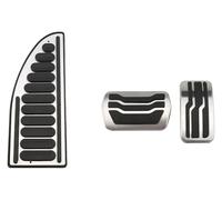 ASDSFR Antiscivolo Auto Pedali per Focus 2 3 4 MK2 MK3 MK4 RS ST 2005-2023 per Kuga per Escape 2009-2020 Pedale Auto Pedali Freno A Gas Copertura Cuscinetti in Gomma Coperture(AT with Rest)