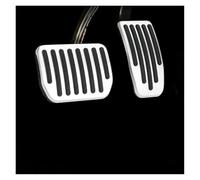 ASDSFR Antiscivolo Auto Pedali per Tesla per Model 3 Y Auto Acceleratore Freno Pedale Copertura Poggiapiedi Antiscivolo Carburante Cuscinetti Kit Set(Model 3 Silver)