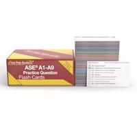 ASE A1-A9 Practice Question Study Cards: Practice Test Questions and Exam Prep for ASE Certifications [Full Color Cards]