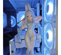 ASEDRFY 28cm Azur Lane MNF Le Malin PVC Statue Game Figure 1: 6 Scala PVC Figura, Multicolore