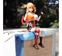 ASEDRFY Action figure da collezione Genshin Impact Yoimiya, 16 cm, postura seduta, in PVC, (per collezione regalo)