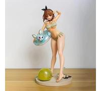 ASEDRFY Atelier Ryza 2 Lost Legends The Secret Fairy Ryza - Traje de ba?o blanco ver colecci?n de estatuas de acci?n de anime 28 cm