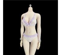 ASEDRFY Mutande in pizzo da donna, in scala 1/6, per soldatini da 30,5 cm, accessori in miniatura per bambole (rosso)