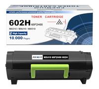 ASEKER 60F2H00 602H Toner di Cartuccia Compatibile per Lexmark MX310 MX410