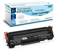 ASEKER Compatibile 83X CF283X 83A CF283A Toner di Cartuccia 2200 Pagine per HP LaserJet Pro M201 M201dw M201n MFP M127 M127fn M127fw M125a M125nw M225 M225dn M225dn M225dw M225dw Stampanti (CF283X)